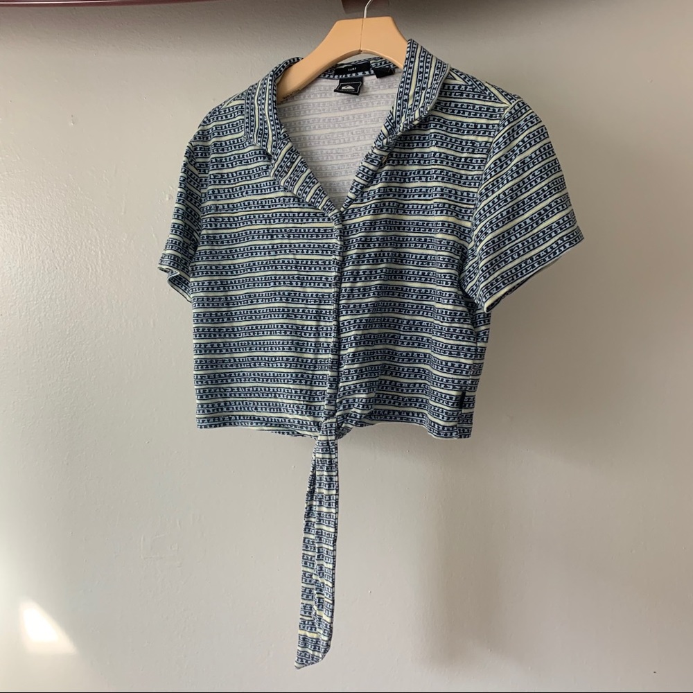 Quiksilver Womens Button-Up Shirt